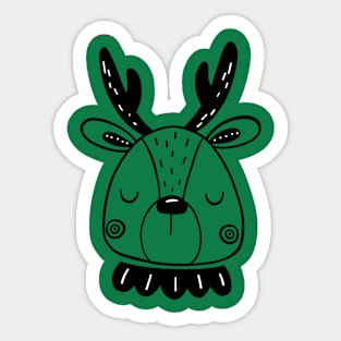 Reindeer Sticker